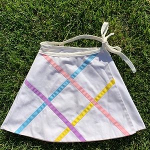 VINTAGE MINI WRAP AROUND SKIRT